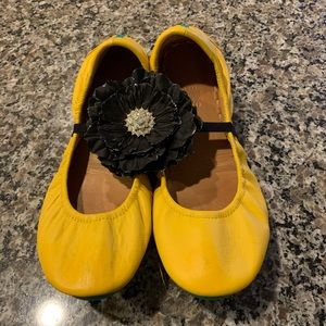 Mustard Tieks Size 8